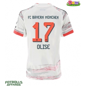 Bayern Munich Michael Olise #17 Bortatröja Kvinnor 2025-26 Kortärmad